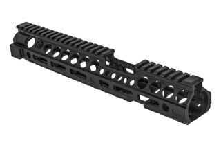 Midwest Industries Two-Piece Carbine Full Length Free Float M-LOK Handguard measures 12.625"